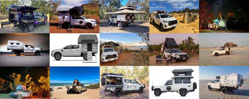 The largest large of 4wd cars and campers in Australia all at the one site 