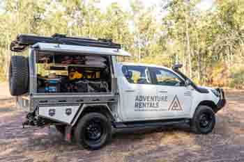 For a family of 5 in this 4wd camper from Adelaide